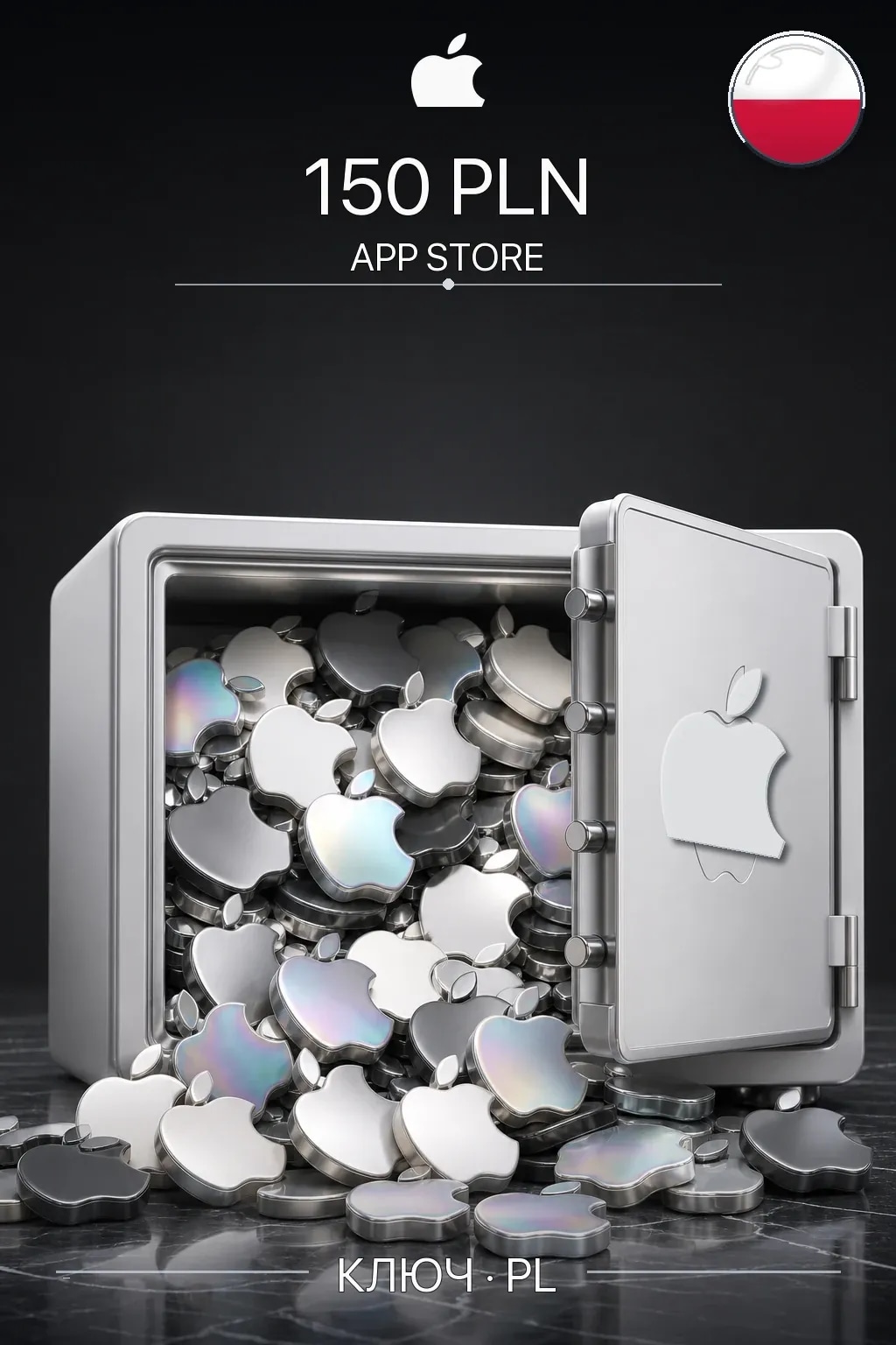 PLN 150 Apple gift card